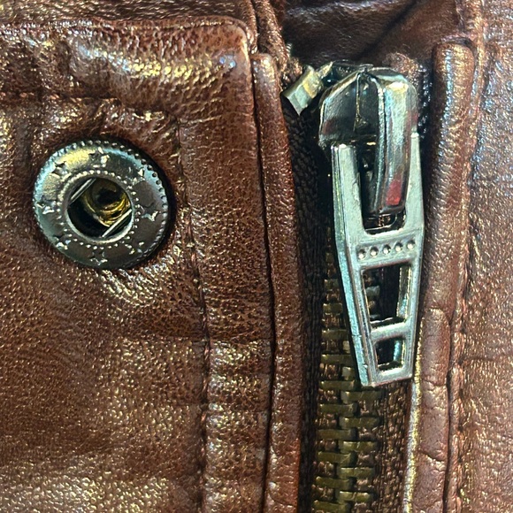 Blank NYC Leather jacket moto style - Picture 8 of 16